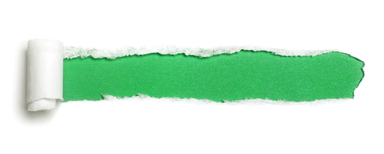 Рваная зеленая бумага